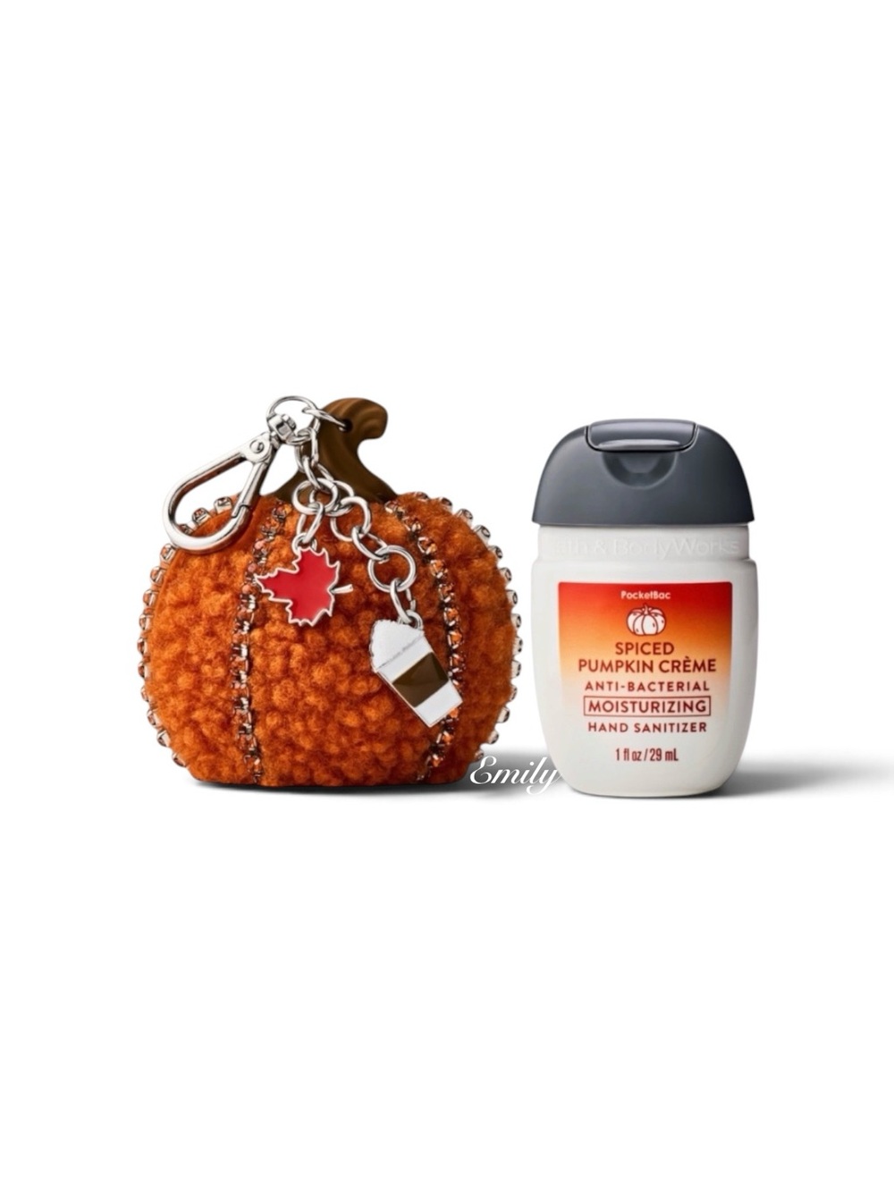 NEW Bath & Body Works PUMPKIN PocketBac Holder Set 2026